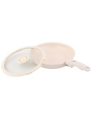 Сковорода с крышкой и съемной ручкой smart ceramic, D28 см Сковорода с крышкой и съемной ручкой smart ceramic, D28 см