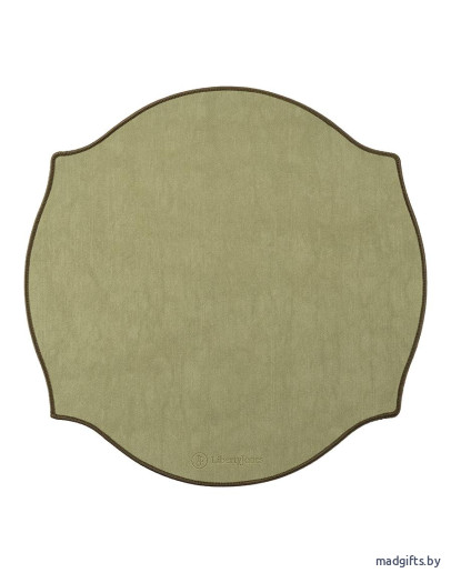 Салфетка сервировочная etica, D38 см, зеленая Салфетка сервировочная etica, D38 см, зеленая