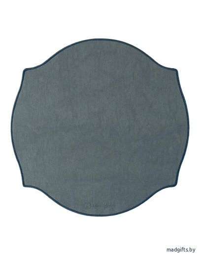 Салфетка сервировочная etica, D38 см, морская пена Салфетка сервировочная etica, D38 см, морская пена