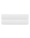 Простыня на резинке из премиального сатина белого цвета из коллекции essential, 200х200 см