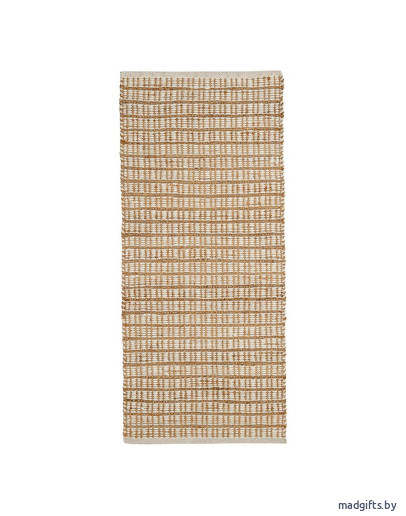 Ковер из джута и шерсти mahanadi из коллекции ethnic, 70x160 см