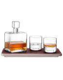 Набор для виски на деревянном подносе cask, 3 пред.