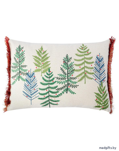 Подушка Зима в лесу из коллекции new year essential, 30x45см Подушка Зима в лесу из коллекции new year essential, 30x45см