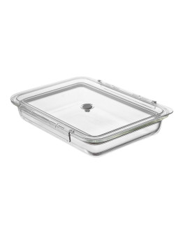 Контейнер для запекания и хранения click glass с крышкой, 1,4 л