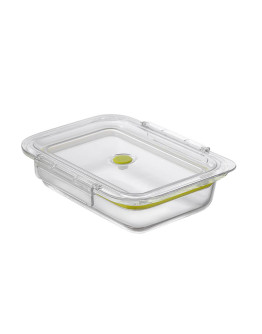 Контейнер для запекания и хранения click glass с крышкой, 700 мл