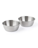 Миска двойная на подставке Плато цвета мокко из коллекции pets essential