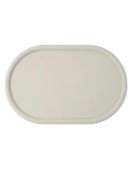 Коврик силиконовый Контур серо-бежевого цвета из коллекции pets essential, 29х45 см
