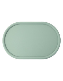Коврик силиконовый Контур мятного цвета из коллекции pets essential, 29х45 см