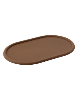 Коврик силиконовый Контур цвета мокко из коллекции pets essential, 29х45 см
