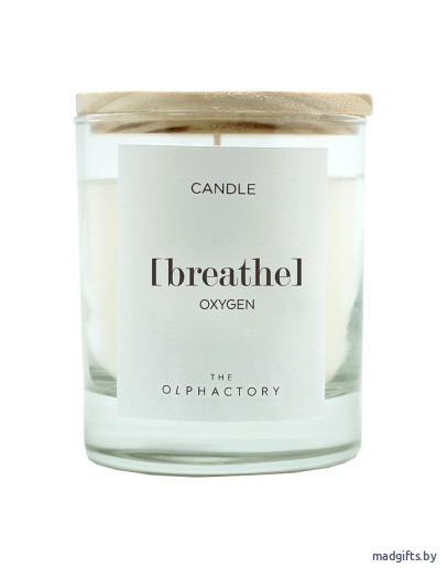 Свеча ароматическая breathe - Кислород, 40 ч