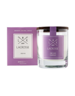 Свеча ароматическая lacrosse, orchid, 40 ч