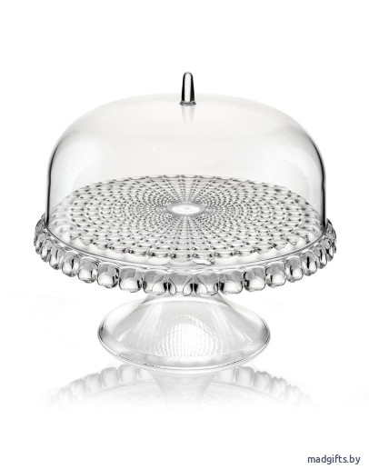 Сервировка: Тортовница tiffany s прозрачная Тортовница tiffany s прозрачная