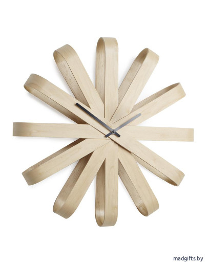 Детали интерьера: Часы настенные ribbon дерево Часы настенные ribbon дерево