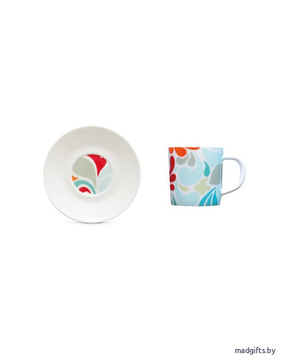 Чашка для эспрессо с блюдцем florina