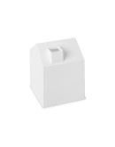 Ванная комната: Бокс для салфеток casa белый Бокс для салфеток casa белый