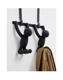 Вешалка надверная buddy чёрная