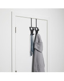 Вешалки: Вешалка надверная buddy чёрная Вешалка надверная buddy чёрная