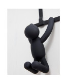 Вешалки: Вешалка надверная buddy чёрная Вешалка надверная buddy чёрная