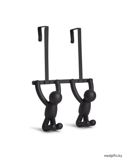 Вешалка надверная buddy чёрная