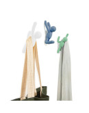 Вешалки: Вешалки-крючки buddy 3 шт. разноцветные мятные Вешалки-крючки buddy 3 шт. разноцветные мятные