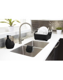 Диспенсер для мыла с подставкой для губки joey черный