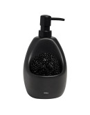 Диспенсер для мыла с подставкой для губки joey черный