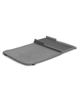 Коврик для сушки посуды udry, 33x50,8 см, темно-серый