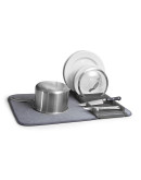 Коврик для сушки посуды udry тёмно-серый