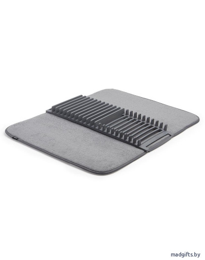 Коврик для сушки посуды udry тёмно-серый
