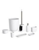 Ванная комната: Контейнер мусорный с крышкой step белый Контейнер мусорный с крышкой step белый