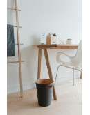 Корзина для мусора woodrow серая