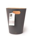 Корзина для мусора woodrow серая