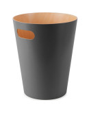Корзина для мусора woodrow серая