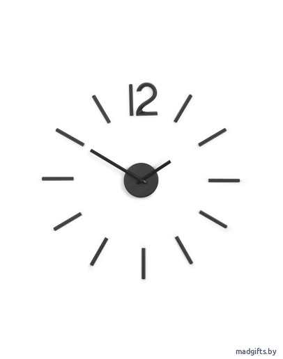 Детали интерьера: Настенные часы blink чёрные Настенные часы blink чёрные