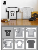 Рамка для футболки t-frame черная