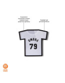 Рамка для футболки t-frame черная