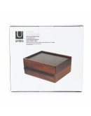 Шкатулка для украшений stowit чёрный-орех