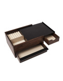 Шкатулка для украшений stowit чёрный-орех