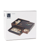 Шкатулка для украшений stowit чёрный-орех