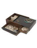 Шкатулка для украшений stowit чёрный-орех