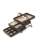 Косметички и органайзеры: Шкатулка для украшений terrace орех Шкатулка для украшений terrace орех