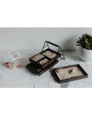 Косметички и органайзеры: Шкатулка для украшений terrace орех Шкатулка для украшений terrace орех