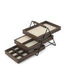 Косметички и органайзеры: Шкатулка для украшений terrace орех Шкатулка для украшений terrace орех