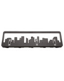 Вешалки: Вешалка настенная skyline черная Вешалка настенная skyline черная