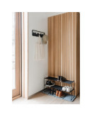 Вешалки: Вешалка настенная skyline черная Вешалка настенная skyline черная