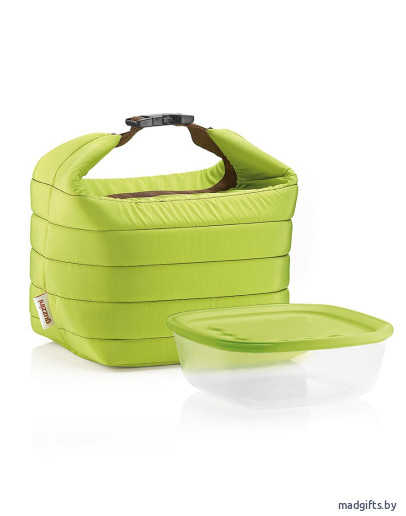 Термосумки: Набор термосумка+контейнер handy малый зеленый Набор термосумка+контейнер handy малый зеленый