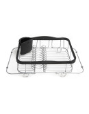 Сушилка для посуды sinkin чёрный-никель