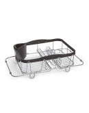 Сушилка для посуды sinkin чёрный-никель