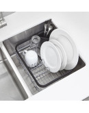 Сушилка для посуды sinkin чёрный-никель