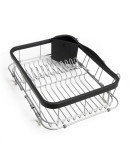 Сушилка для посуды sinkin чёрный-никель